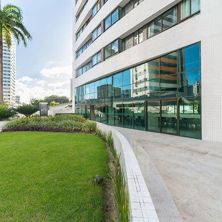 Excelente Flat Em Setubal Boa Viagem Ate 3 Pessoas Cercado Por Restaurantes E Supermercados Pm805 Recife Exterior foto